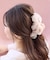 シフォンバンスヘアクリップ