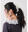 シフォンバンスヘアクリップ