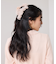シフォンバンスヘアクリップ