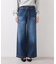 ワイドシルエットベルト付きデニム