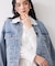 ボリュームスリーブデニムジャケット