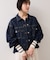 ボリュームスリーブデニムジャケット