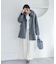 ファー付きAラインステンコート