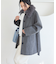 ファー付きAラインステンコート