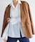 レーススリーブシャツ