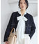ステッチワークニットジャケット