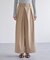 フロントタックデザインワイドパンツ