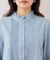 レイヤードレーススリーブブラウス