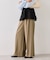 ツータックワイドパンツ/イージーケア