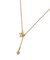 ハートドロップネックレス