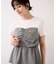 【WEB限定】美easyリネンライクシャーリングビスチェドッキングトップス/イージーケア・接触冷感