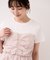 【WEB限定】美easyリネンライクシャーリングビスチェドッキングトップス/イージーケア・接触冷感
