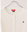 【POLO BCS】ミニケーブルノーカラーカーディガン