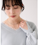 Vネックレースプルオーバー