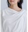 【WEB限定】長袖ドレープカットソー