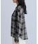 チェック＆シアーオーバーシャツ