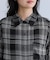 チェック＆シアーオーバーシャツ