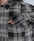 チェック＆シアーオーバーシャツ