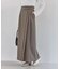 アシンメトリープリーツスカート