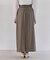 アシンメトリープリーツスカート