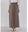 アシンメトリープリーツスカート