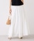 気流染めフレアースカート/イージーケア