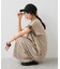 【WEB限定】天竺袖配色ワンピース