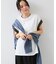 【WEB限定】天竺袖配色Tシャツ