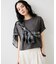 ボクシークロップド刺繍Tシャツ