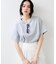 ボクシークロップド刺繍Tシャツ