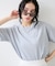 ボクシークロップド刺繍Tシャツ