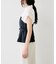 美easyビスチェドッキングフレンチブラウス/接触冷感・イージーケア・セットアップ対応