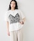 トロンプルイユプリントTシャツ