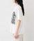 トロンプルイユプリントTシャツ