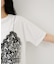 トロンプルイユプリントTシャツ