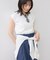 【WEB限定カラー】ICE BEAUTY 美人スリーブニットプルオーバ/UVケア・接触冷感