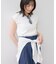【WEB限定カラー】ICE BEAUTY 美人スリーブニットプルオーバ/UVケア・接触冷感