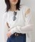 【WEB限定カラー】ICE BEAUTY 美人スリーブニットプルオーバ/UVケア・接触冷感