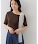 肩リボンTシャツ