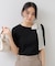 肩リボンTシャツ