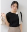 肩リボンTシャツ
