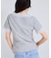 レーストリムVネックTシャツ/汗ジミ加工