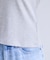 レーストリムVネックTシャツ/汗ジミ加工