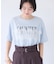 レースレイヤードロゴ半袖Tシャツ