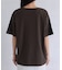 レースレイヤードロゴ半袖Tシャツ