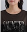 レースレイヤードロゴ半袖Tシャツ