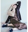 【OUTDOOR PRODUCTS】VIS別注スエード＆合皮フリルショルダーバッグ/WEB限定カラー