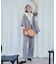 【OUTDOOR PRODUCTS】VIS別注スエード＆合皮フリルショルダーバッグ/WEB限定カラー