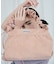 【OUTDOOR PRODUCTS】VIS別注スエード＆合皮フリルショルダーバッグ/WEB限定カラー