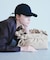 【OUTDOOR PRODUCTS】VIS別注 スエード ＆ 合皮 フリル ショルダーバッグ / WEB限定カラー